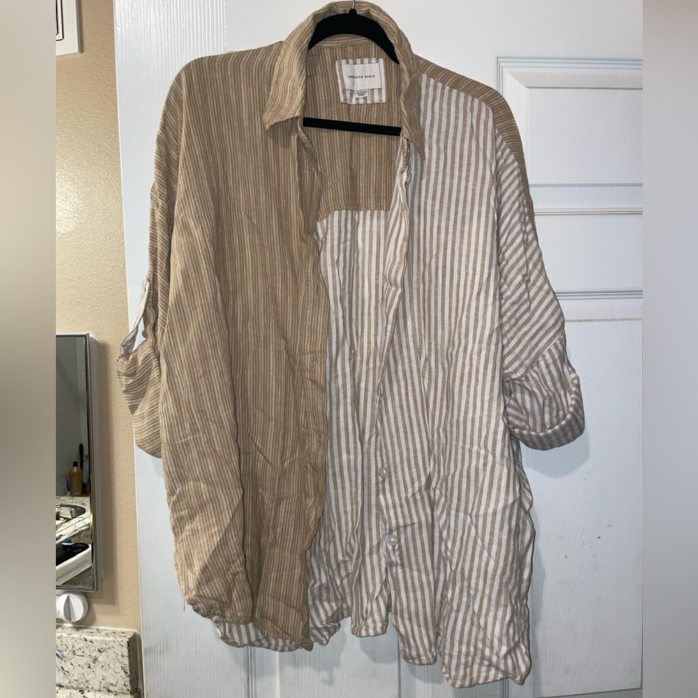 American eagle button down shirt